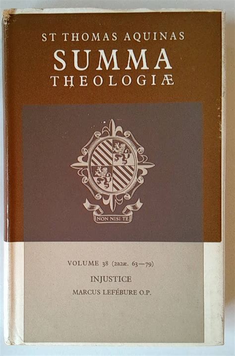 Summa Theologiae Volume 38 Injustice 2a2ae 63-79 v 38 Kindle Editon