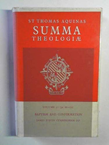Summa Theologiae Volume 57 Baptism and Confirmation 3a 66-72 v 57 Epub