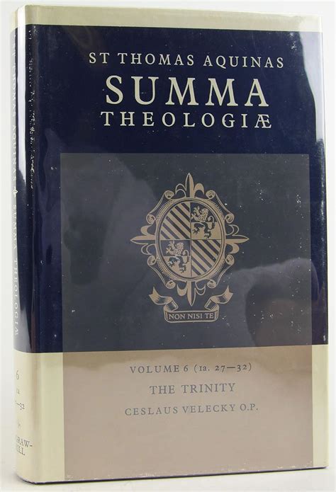 Summa Theologiae Volume 6 The Trinity 1a 27-32 v 6 PDF