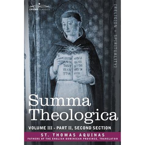 Summa Theologica Part II Section II Volume 3 Epub