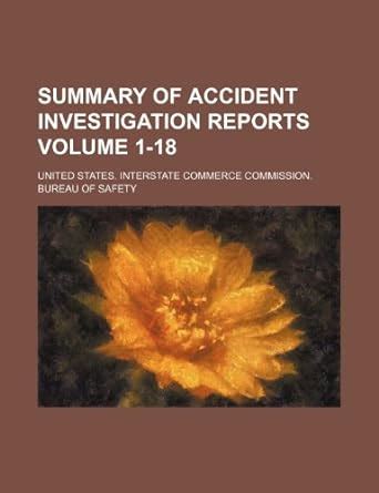 Summary of Accident Investigation Reports Kindle Editon