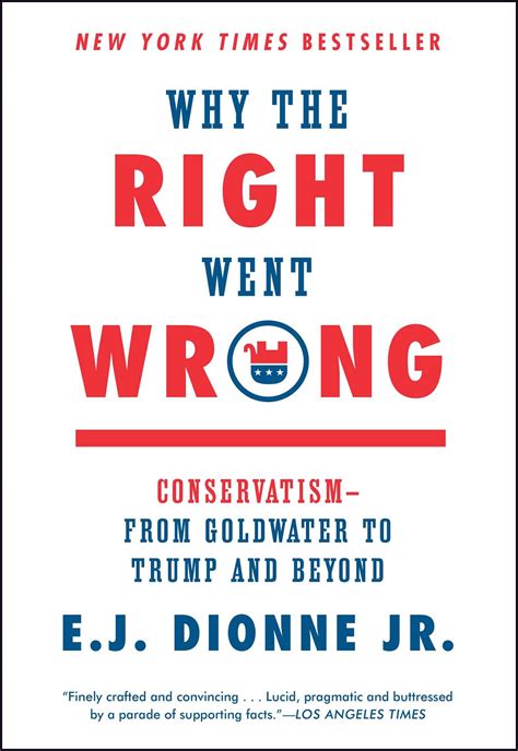 Summary of Why the Right Went Wrong by EJ Dionne Jr  Reader