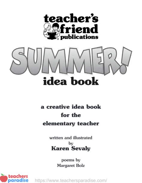 Summer Idea Book Kindle Editon