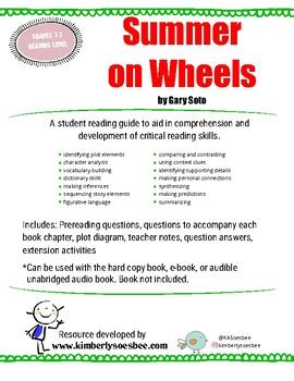 Summer On Wheels Study Guide Gary Soto Ebook Epub