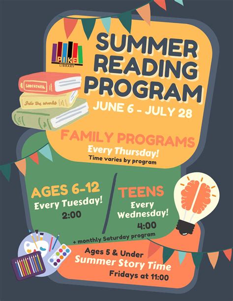 Summer Reading Program Template