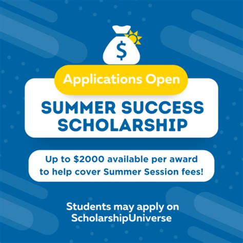 Summer Success Scholarship: A Comprehensive Guide to Thriving in Summer Programs