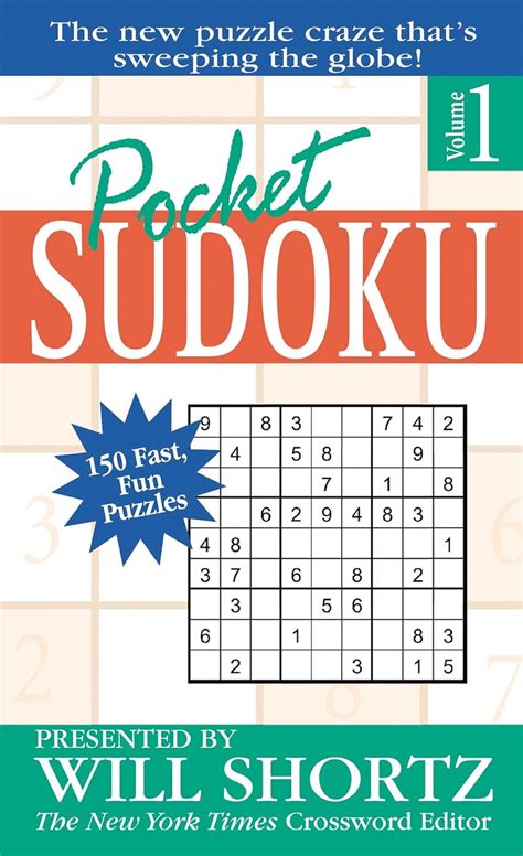 Summertime Pocket Sudoku Presented by Will Shortz 150 Fast Fun Puzzles Reader