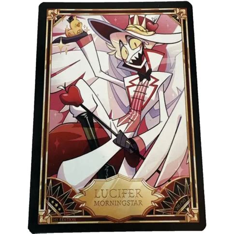 Summon the Devilish Charm: Your Guide to the Enchanting Lucifer Hazbin Hotel Card