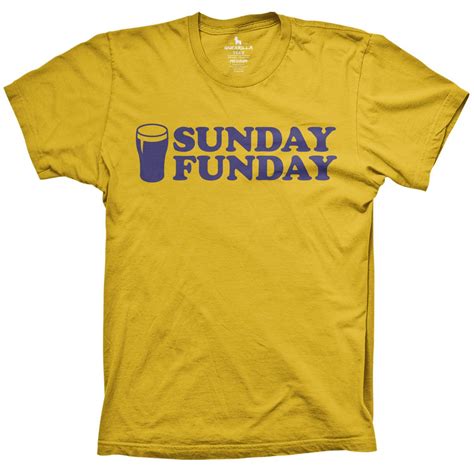 Sunday Funday Tee Shirt: The Perfect Way to Celebrate the Weekend