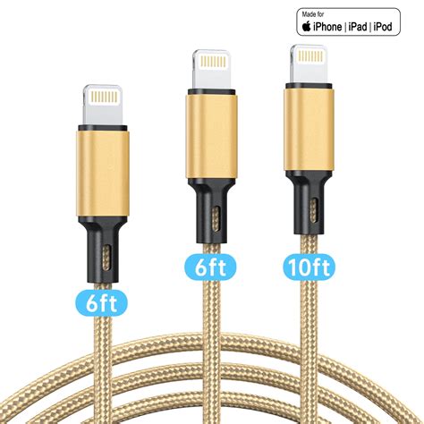 Sunnest 3Pack Lightning Charging iPhone Doc