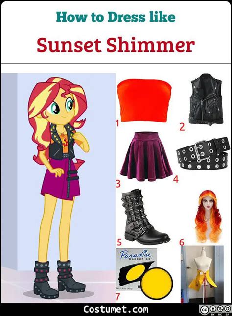 Sunset Shimmer Outfits: A Guide to Shimmering Style