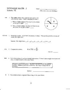 Sunshine Math 6th Grade Answer Key Epub