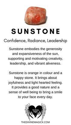 Sunstone: The Radiance of Confidence