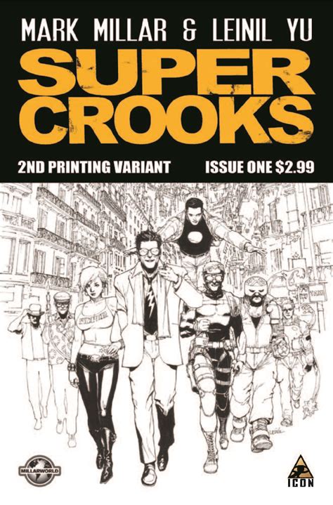 Supercrooks 1 2nd Printing Variant Epub