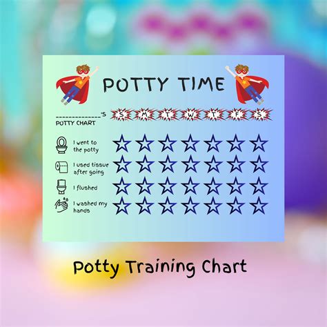 Superhero Potty Time Reader