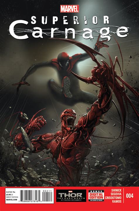 Superior Carnage Issues 6 Book Series Reader