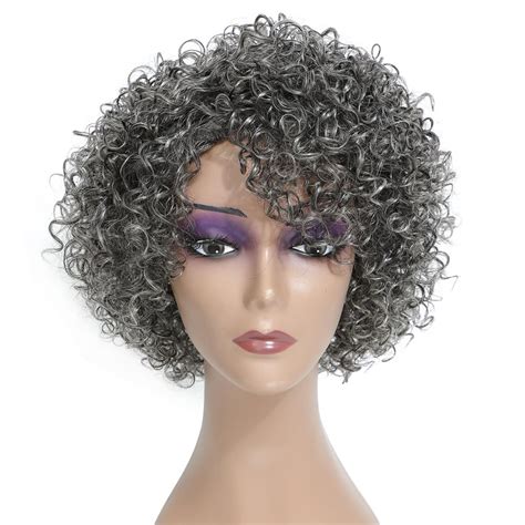 Superior Short Human Hair Wigs: Grey vs. Black in 2025