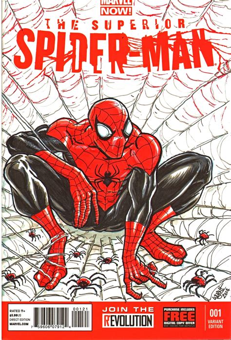 Superior Spider-man 1 Blank Cover Variant Epub