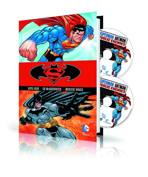 Superman Batman Public Enemies Book and DVD Set Kindle Editon