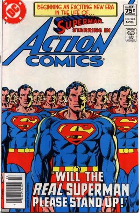 Superman Starring in Action Comics 542 WILL THE REAL SUPERMAN PLEASE STAND UP VOL 46 Kindle Editon