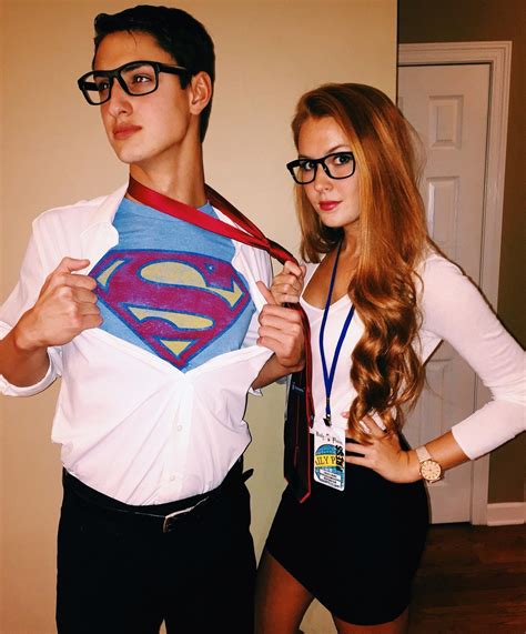 Superman couple costume