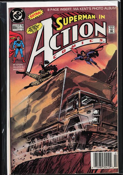 Superman in Action Comics 655 Reader