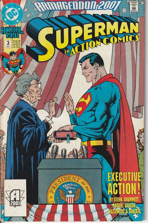 Superman in Action Comics Annual 3 1991 Reader