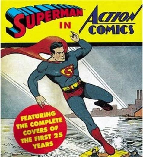 Superman in Action Comics Featuring the Complete Covers of the First 25 Years Tiny Folios