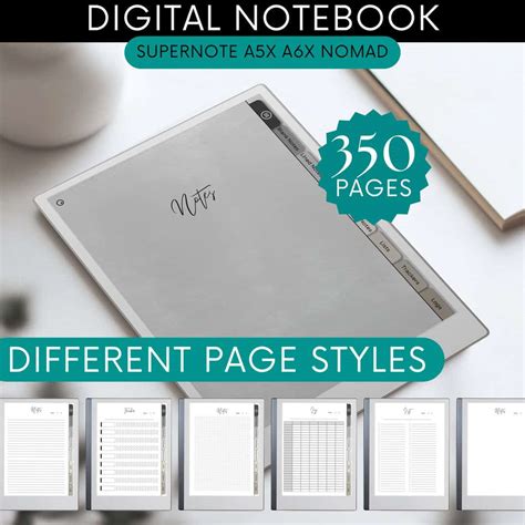 Supernote Nomad Templates