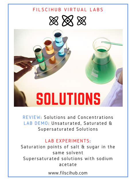 Supersaturated Solution Lab PDF