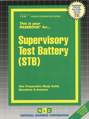 Supervisor test battery practice questions Ebook Epub