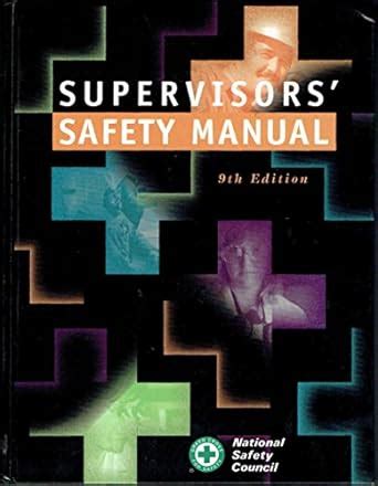 Supervisors Safety Manual, Ninth Edition Ebook Kindle Editon