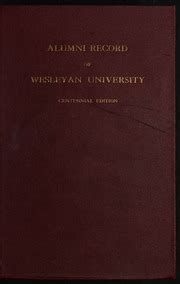 Supplement to the Alumni Record of Wesleyan University Epub