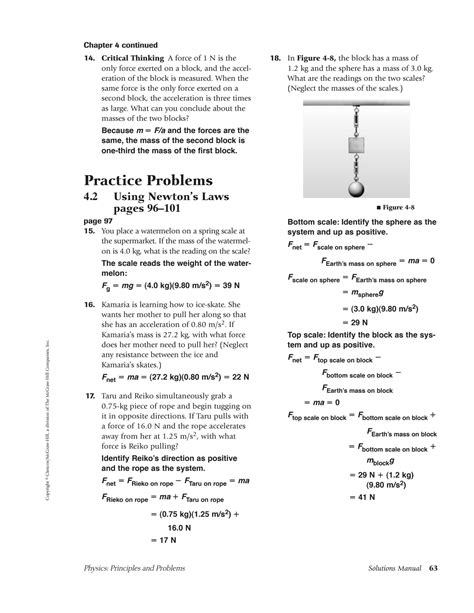 Supplemental Problems Forces In One Dimension Answers Epub