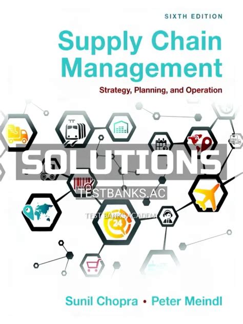 Supply Chain Management Chopra Solutions Kindle Editon