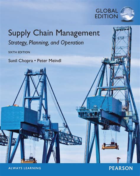 Supply Chain Management Solution Manual Sunil Chopra Epub