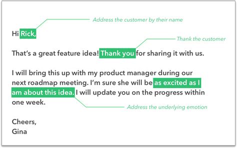 Support Email Template