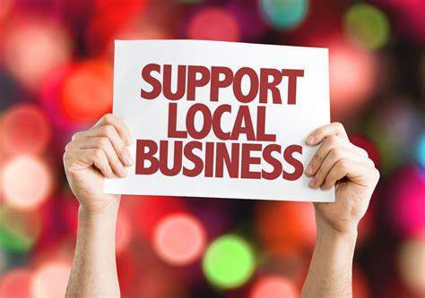 Support Local Businesses: