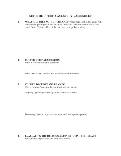 Supreme Court Case Study 22 Answer Key Reader