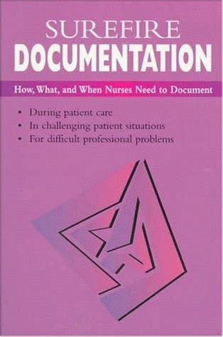 Surefire Documentation How What and When Nurses Need to Document PDF