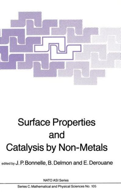 Surface Properties and Catalysis by Non-Metals Reader