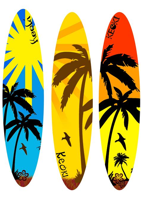 Surfboard Graphics: