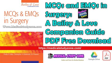 Surgery MCQs and EMQs Reader