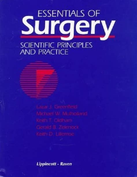 Surgery Scientific Principles and Practice Epub