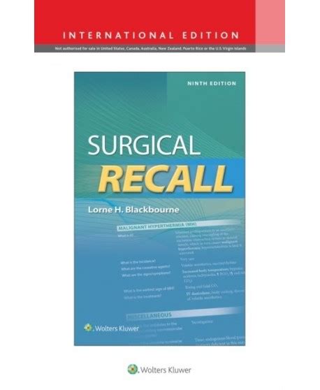 Surgical Recall PDF