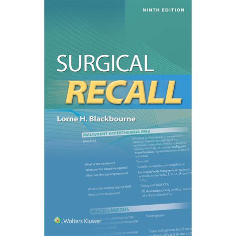 Surgical Recall Recall Series Doc