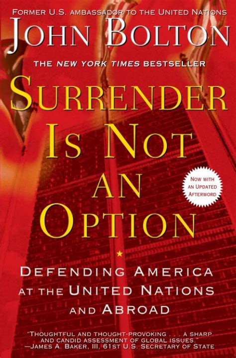 Surrender Is Not an Option: Defending America at the United Nations PDF