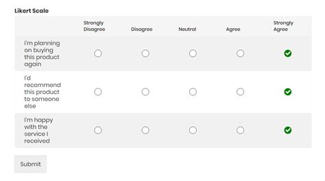 Survey Answers Scale Doc