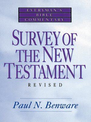 Survey of the New Testament- Bible Commentary Doc