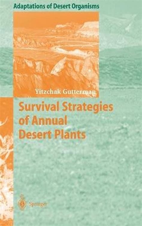 Survival Strategies of Annual Desert Plants 1st Edition Epub
